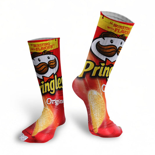 Harajuku Kawaii Socks Man Cotton Cartoon Food Print