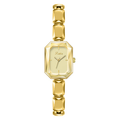 Armbanduhr Cut Square Damen Kleine Quadratische Uhr