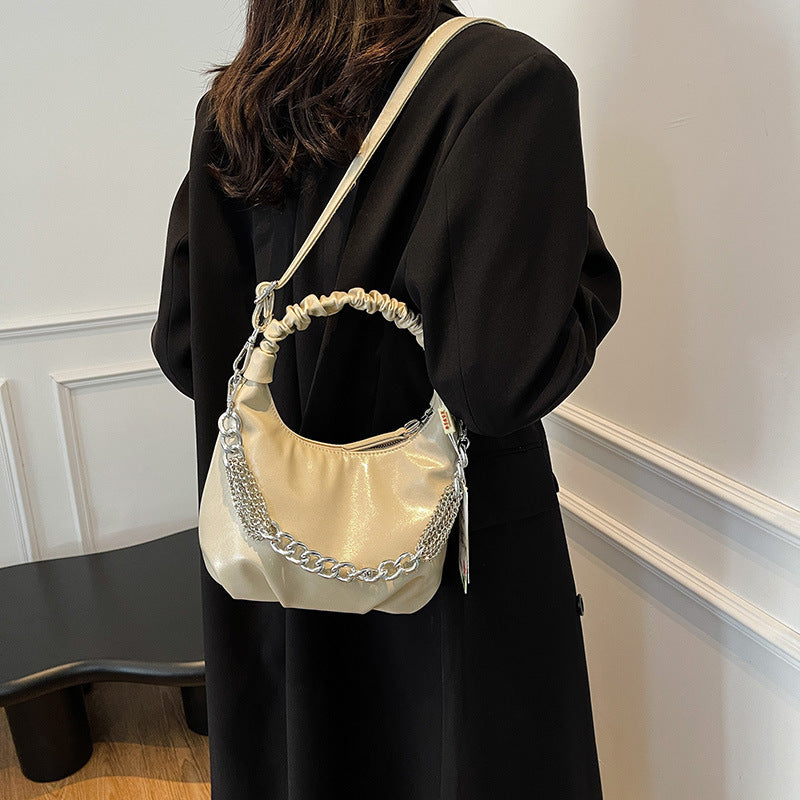 Pleated Crossbody