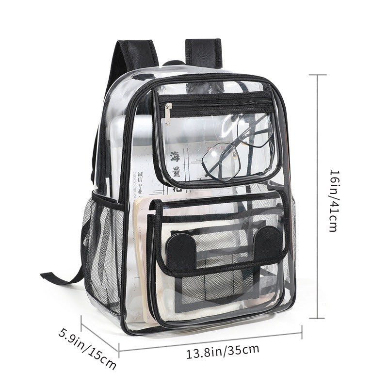 Transparent Large Capacity Outdoor Travel Backpack
