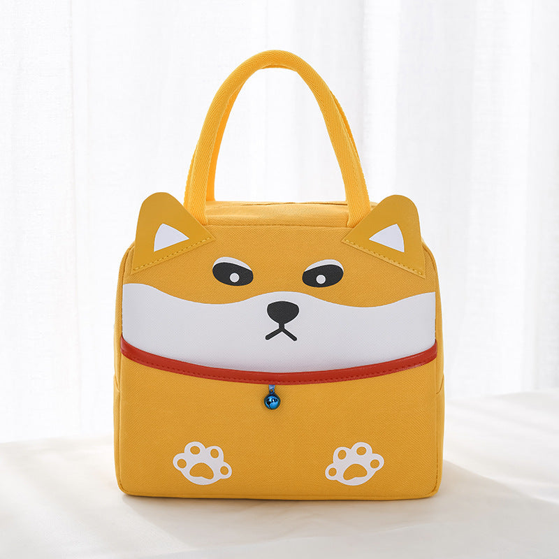 Cartoon Portable Lunch Bag Stereo Thickened