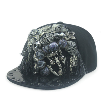 Magic Claw Leopard Head Multi-Niet Nähen Hip Hop