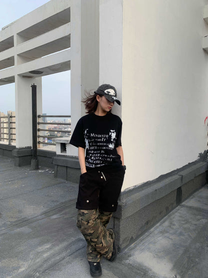 Gorra de béisbol vieja, lavada y cortada, con circunferencia de cabeza grande, desgastada