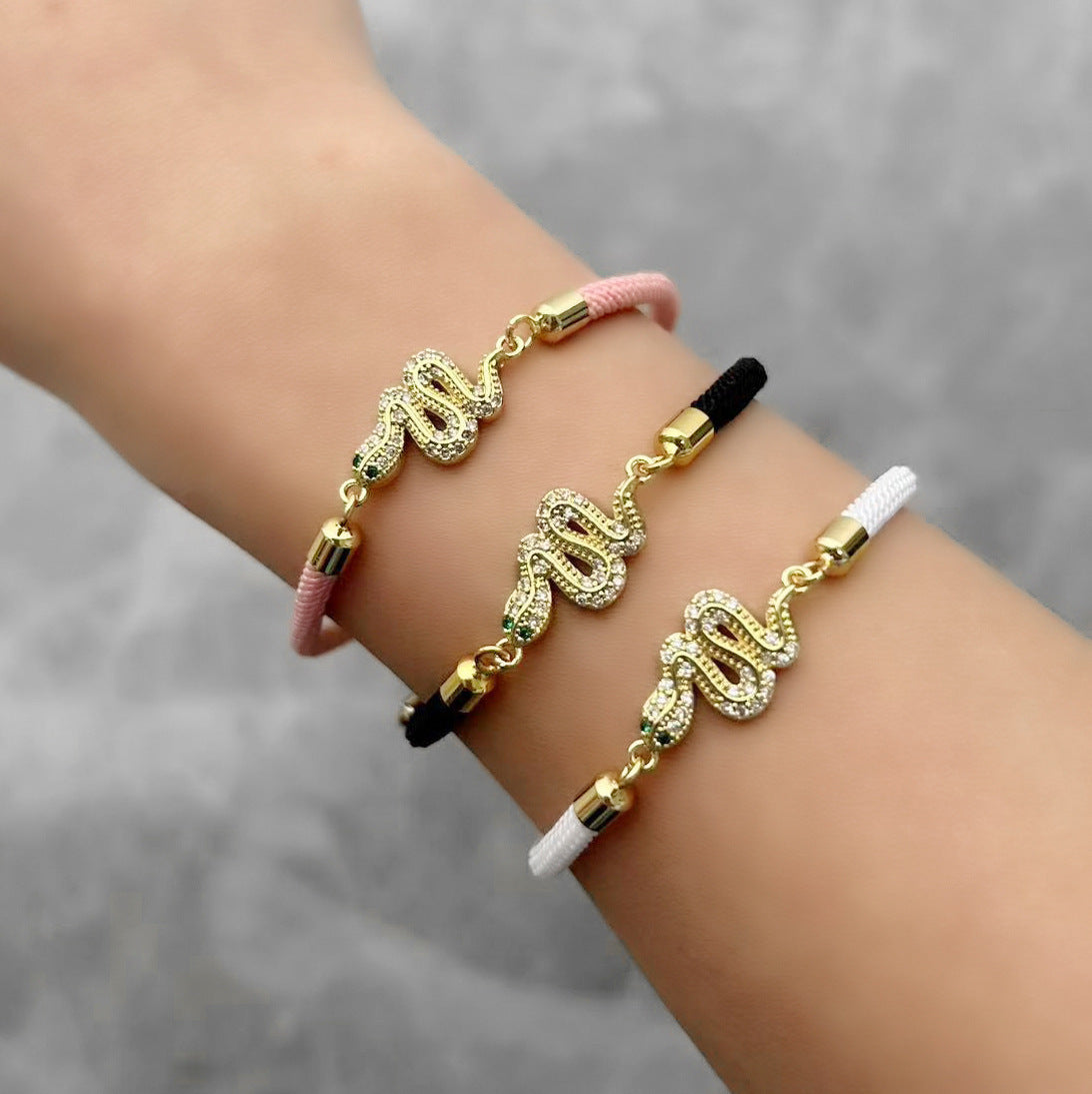 Affordable Luxury Style Milan Rope Bracelet Ornament