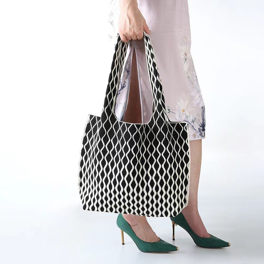 Big Wave Flying Woven Bag