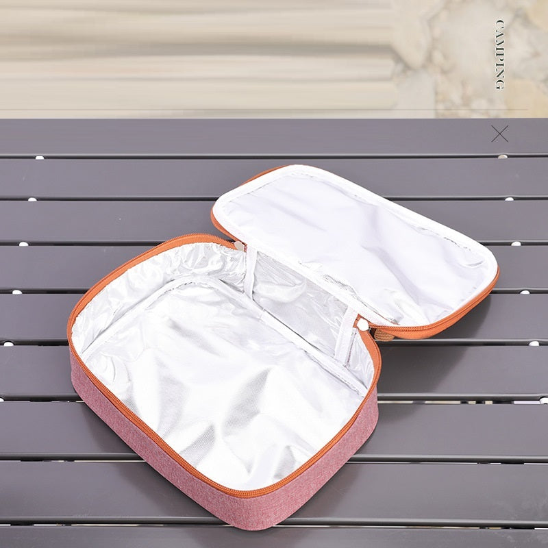 Children's Thermal Insulation Portable Commercial Lunch Box Lunch Bag Oxford Cloth