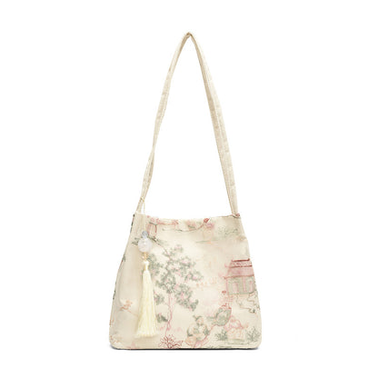 Bolsa de tela tipo cubo popular