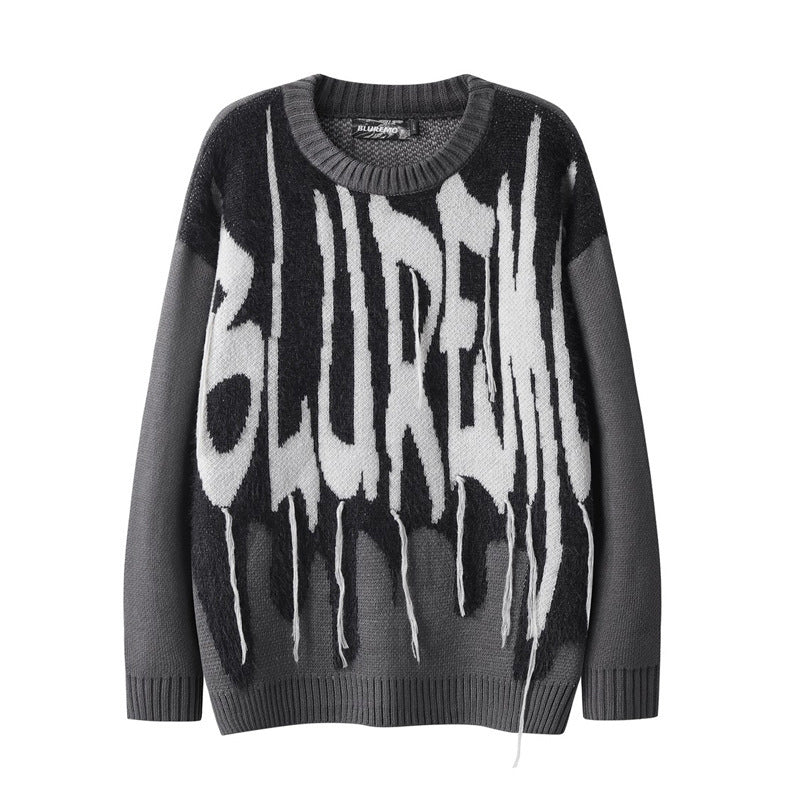 Loose Cool Idle Style Knitwear For Men And Women