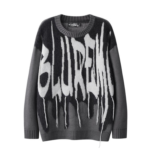 Loose Cool Idle Style Knitwear For Men And Women