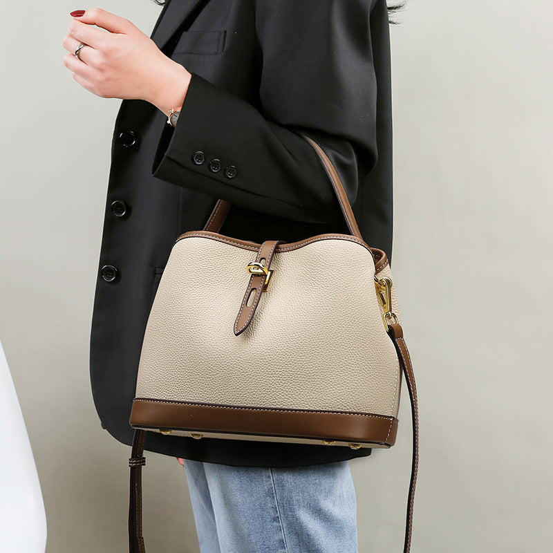 Lychee Pattern Shoulder Bag