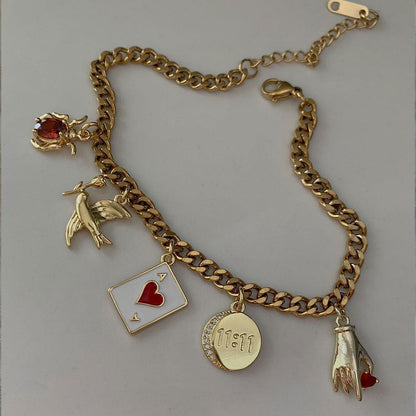 18 Karat Titanstahl DIY Anhängerteile