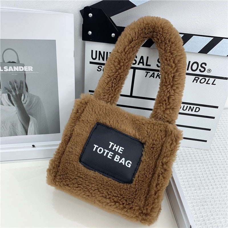 Mini Lamb Wool Tote