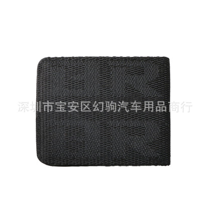 Cartera corta de tela modificada para coche de carreras
