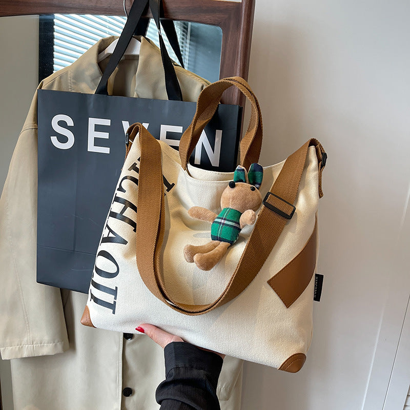 Canvas Shoulder Messenger Bag