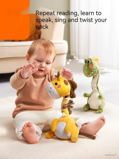 Interaktives Puppenspielzeug für Baby-Puzzle-Training