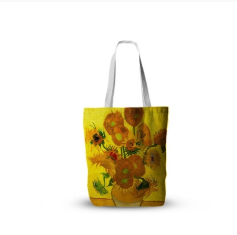 Impressionist canvas bag