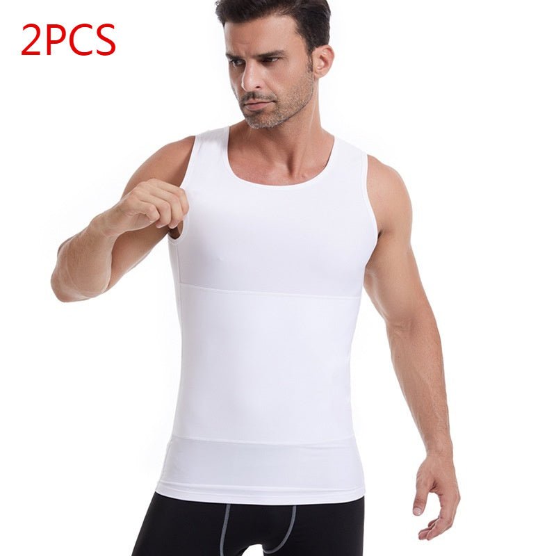Sports Fitness I - shaped Men's Vest Shapewear - BAGMODA