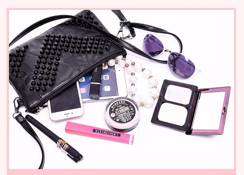 Rivet leather Bag
