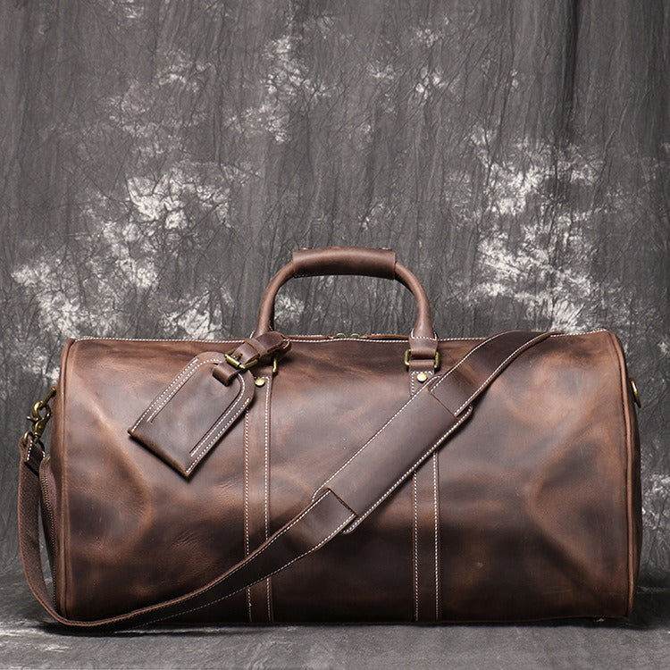 Heritage Rider Genuine Leather Travel Bag