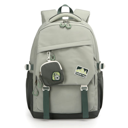 Mochila informal de moda ligera y de gran capacidad para hombre.