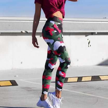 Pantalones de fitness de cintura alta para mujer