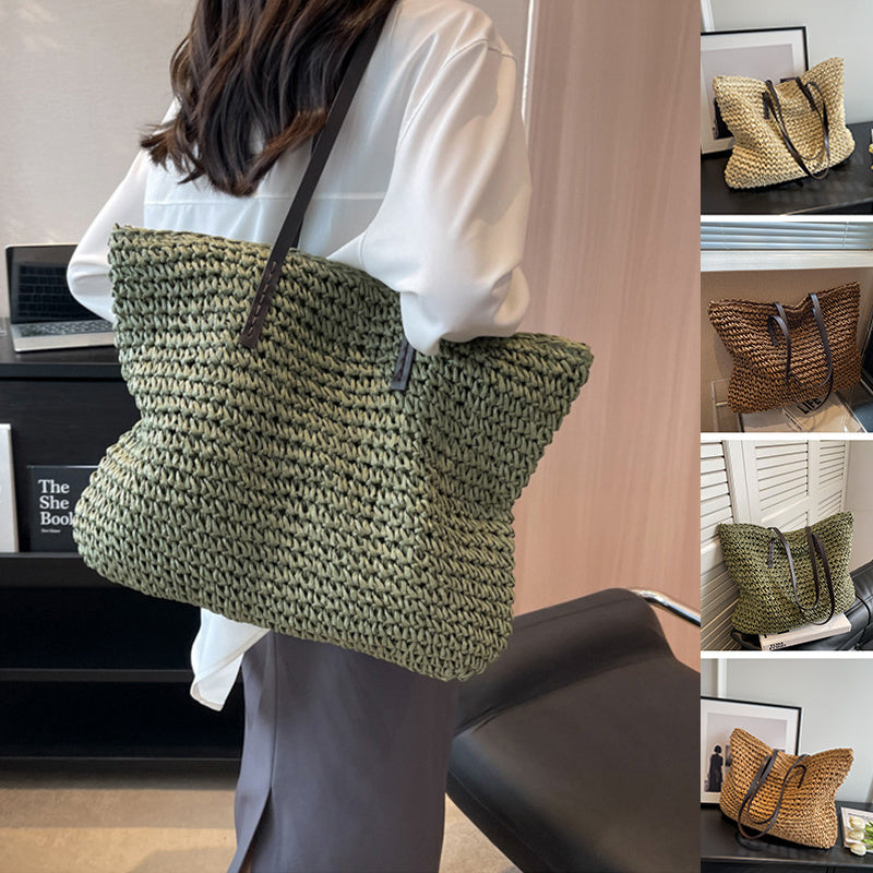 PalmHaven Woven Bag