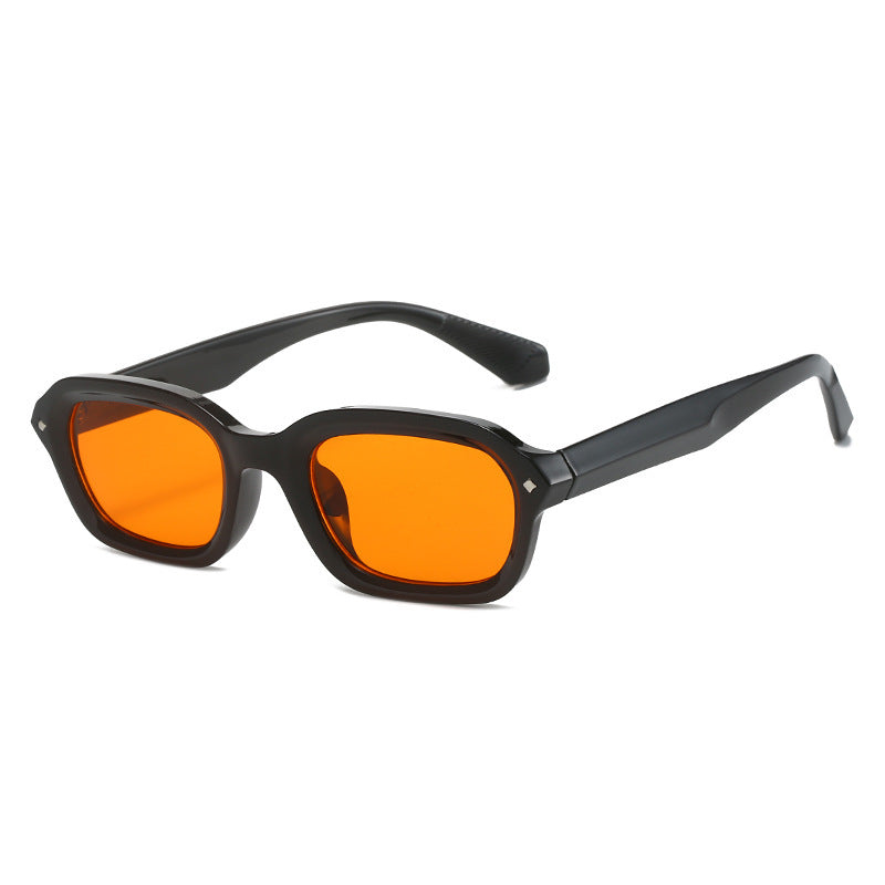 Retro High-grade Narrow Frame Square Sunglasses Women
