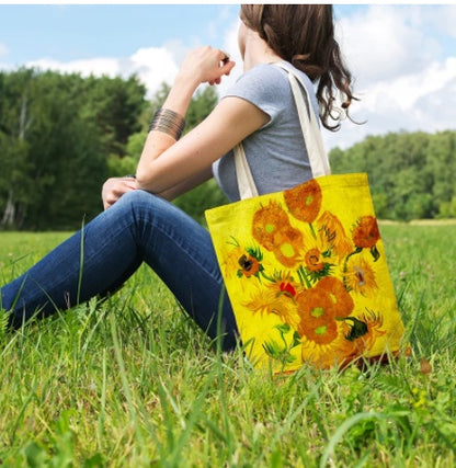Impressionistische Canvas-Tasche