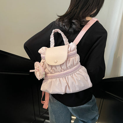 Mochila plisada