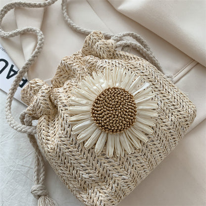 Woven Bucket Bag - BAGMODA
