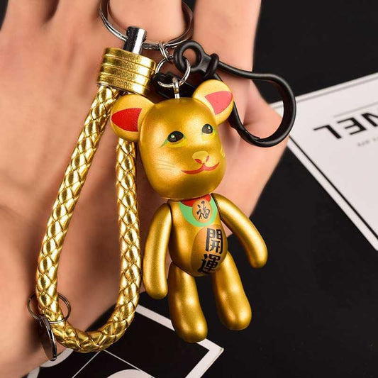 Metal cartoon key chain