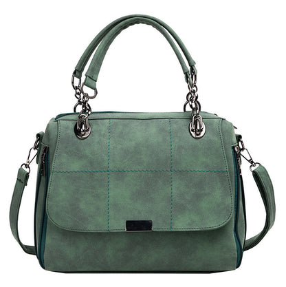 Bolsos de mano verde matcha mate