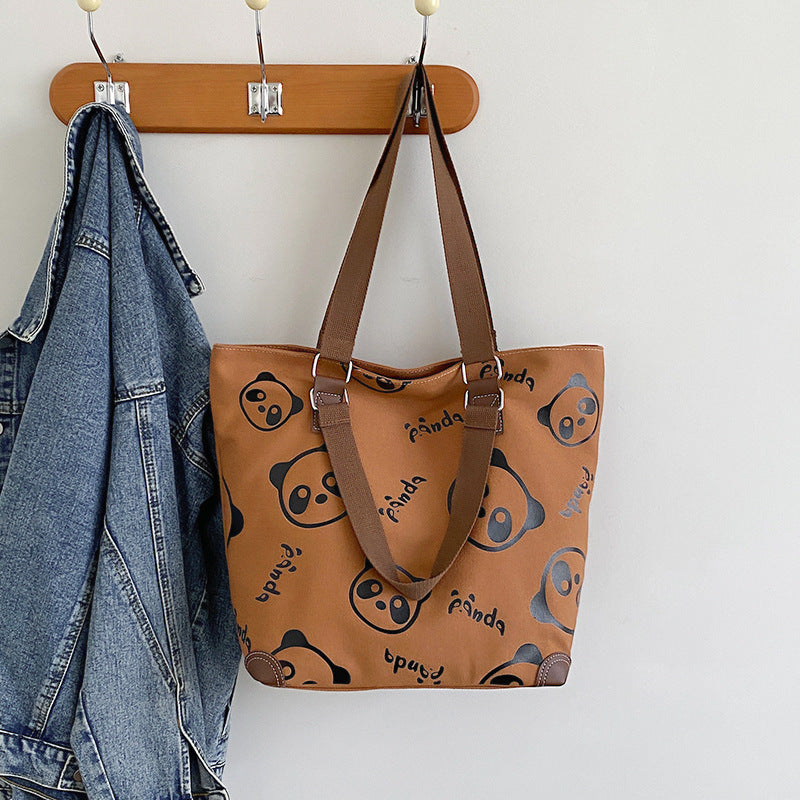 Cute Panda Canvas Bag