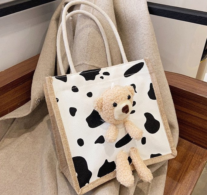 Bear Canvas Bag