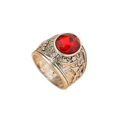 Modischer Vintage geschnitzter dominanter Zeigefingerring