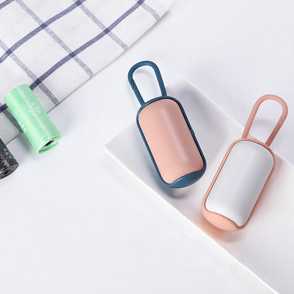 Dispensador portátil de bolsas de basura para gatos y perros