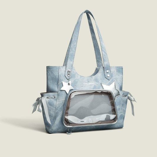 Clear Japanese-Style Tote Bag