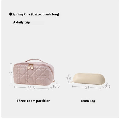 Bolsa de maquillaje portátil para viajes