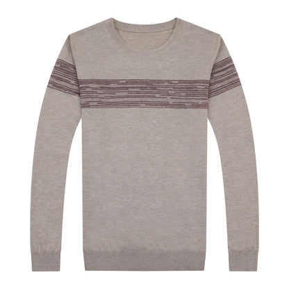 Winter Sweater Long Sleeve Men's Sweater Straight