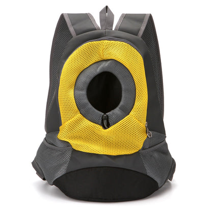 Mochila para mascotas, mochila para perros, bolsa de viaje práctica para perros, suministros para mascotas