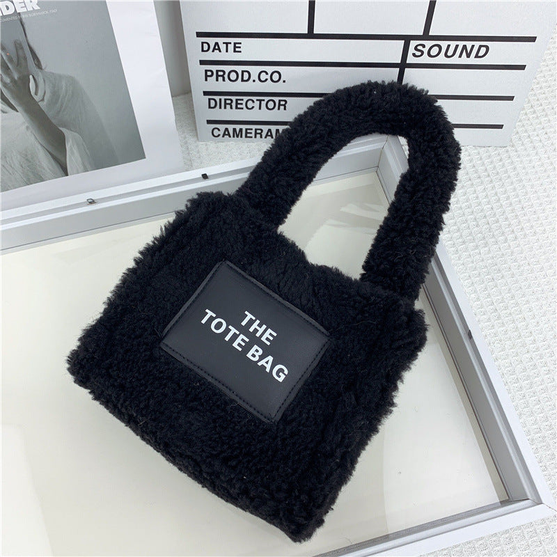 Mini Lamb Wool Tote