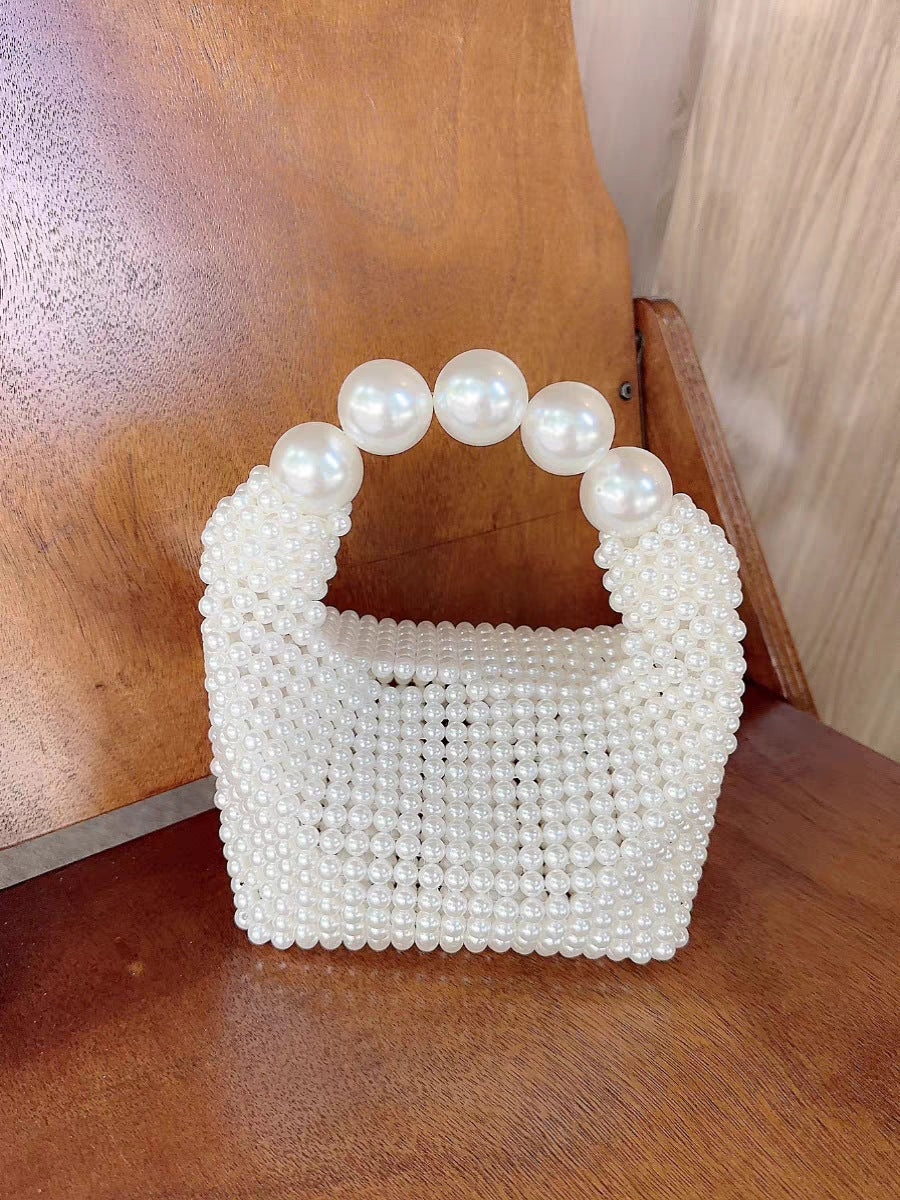 Pearl beaded Hobo