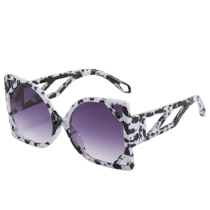 Gafas de sol con montura cuadrada grande, moda para hombres y mujeres