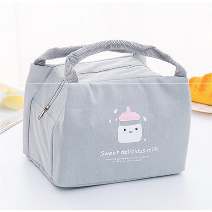 Bolsa de almuerzo portátil con aislamiento, bolsa de picnic