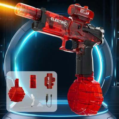 Pistola de agua eléctrica Fire Rat, luz fría, totalmente automática, juguete de verano, deportes, entretenimiento, regalos para niños, AC223