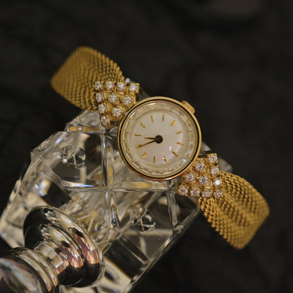 Joyería Relojes Vintage Reloj de Cuarzo con Diamantes Kaleidoscope para Mujer