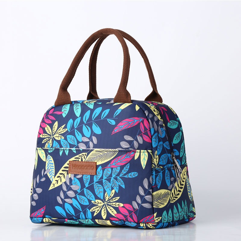 Printed aluminum foil lunch bag