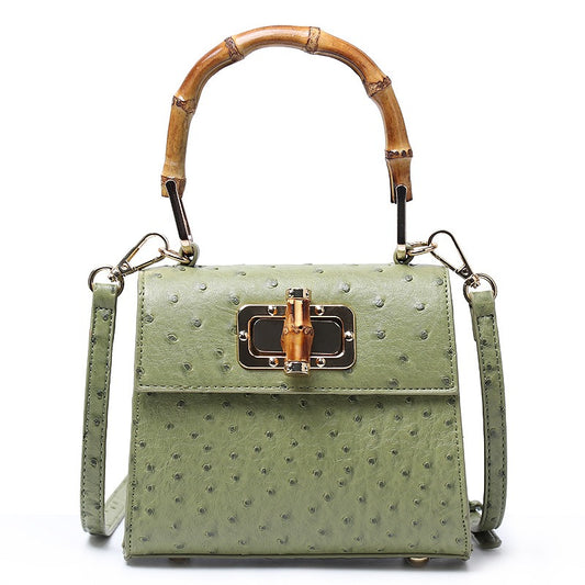 OstrichChic Buckle Bag