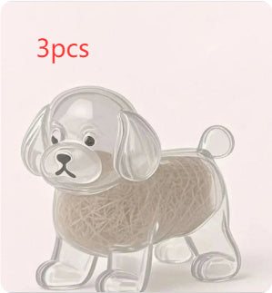 Dog Fur Storage Cute Pendant Keychain