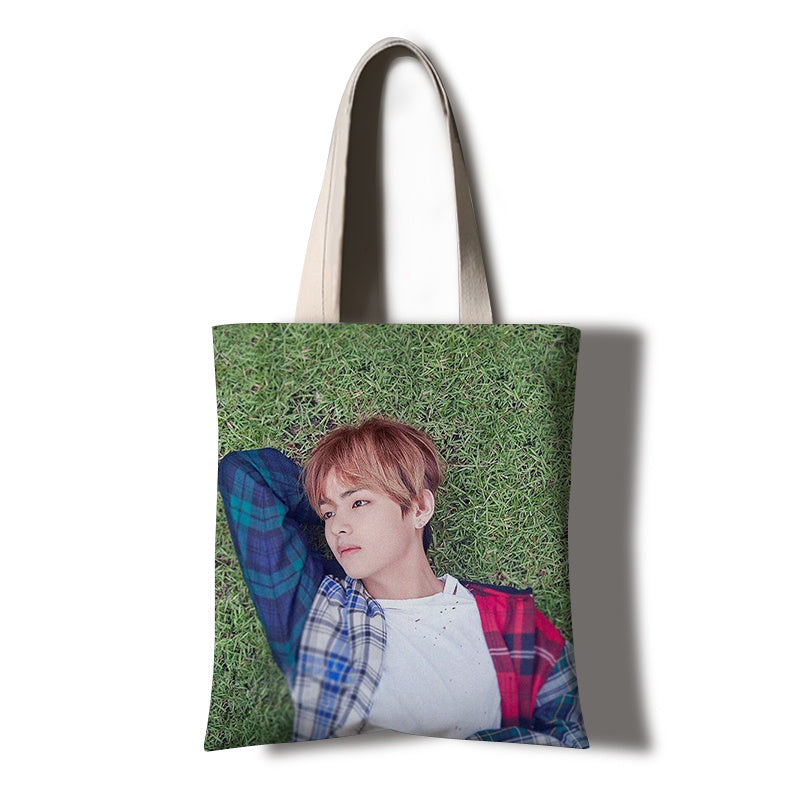 Handbag student letter art travel tutorial bag
